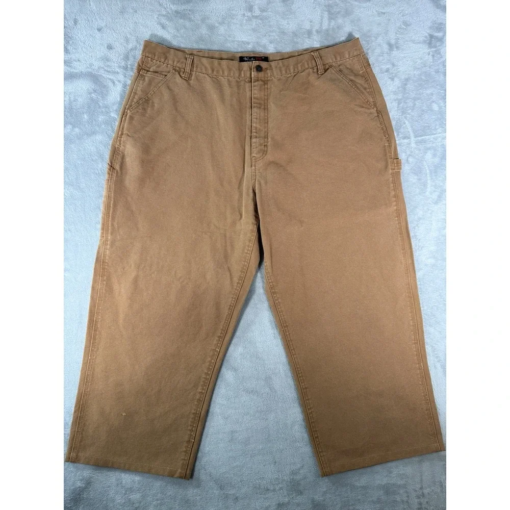 Walls FR Pants Mens 44x26 Brown Flame Resistant Canvas Duck Carpenter Workwear